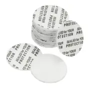 100 Pack 0.71" Foam Lid Liner PS Foam Resistant Tamper Pressure Sensitive Seal