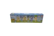 Bluey 7Piece Wooden Character Skittles Inc 6 Bluey Friends Pins Ages 3+ NEW