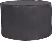 215x85cm Patio Furniture Set Covers Round, Outdoor Furniture Covers Waterproof, Outdoor Sofa Cover Windproof, Garden Furniture Covers with Drawstring Hem, for Patio Furniture