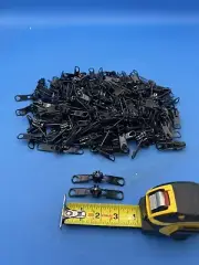YKK double Pull Sliders use for Coil Zipper - 155 Pc black