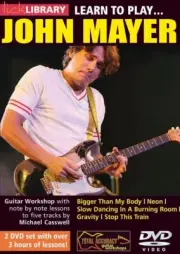 Lick Library LEARN TO PLAY JOHN MAYER Gravity Guitar Video Lessons 2 DVDs