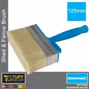 Shed & Fence Brush Decking & Timber Block Brush 125mm (5") Silverline Decorating