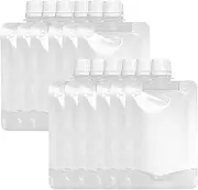 YASUOA Travel Bottles for Toiletries Containers with Labels TSA Approved Essentials Shampoo Leak Proof Refillable for Lotion Cream Cosmetic Creams Shower Gel Liquids Women (12PCS)
