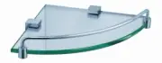 Fresca Ottimo Corner Glass Shelf - Chrome FAC0448
