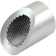 Aeroflow Angled Weld Bung O2 Sensor Steel M12X1.25 Oxygen Senso 45 - AF987-M12