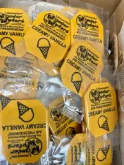 15 @ Wonder Wafers "Creamy Vanilla " INDIVIDUALLY WRAPPED Air Freshener