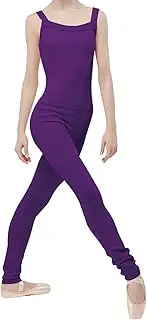 [Wearmoi] Wear Moi CAPE10AME Ballet Pants Rompers, Girls, Knit Material, Ankle Length, Ages 10-12 Years, Amethyst