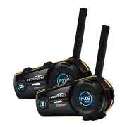FX8 Pro Motorcycle Helmet Intercom 2000M Duplex Interphone Headset Wireless FM