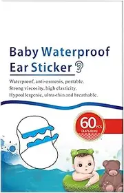 Swimming Ear Stickers - Ear Protection Sticker Covers For Swimming - Swimming Ear Tape, Safe And Portable Ear Protectors For Showering, Bathing, Surfing, Children