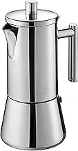 GEFU Nando Espresso Maker Espresso Maker, Silver, 16390
