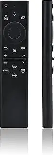 [JISOWA] Replacement Voice Remote Control Universal for Samsung Smart TV 4k 8K Ultra HD Neo QLED OLED Frame Crystal UHD Series Q60B Q70B Q80B QN85B QN90B QN95B QN800B QN900B S95B 2021-2022-2023 Models