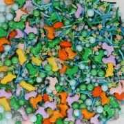 HIFUNBK Sprinkles for Cake Decorating, Edible Pearl for Cookie Cupcake Toppings,