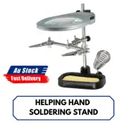 Helping Hand Magnifier LED Light With Soldering Stand