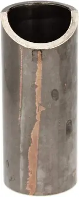 The Rock Slide Swamp Slide Aged Nickel Guitar Slide Medium