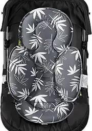 ﻿Infant Car Seat Insert, Baby Head Body Support for Newborn Cushion Pads, Compatible with 3 to 5 Point Harness Systems, Breathable Soft Fabric, Perfect for Carseats, Strollers, Swings