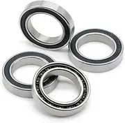 HFZCSIMR 4Pcs 15267 2RS CB Hybrid Ceramic Bearing 15x26x7 mm ABEC-7 Bicycle Bottom Brackets Spares 15267RS Si3N4 Ball Bearings
