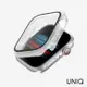 UNIQ Apple Watch 41mm Nautic IP68 防潑水防塵超輕量曲面玻璃錶殼-透明