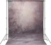 Haboke Abstract Professional Photography Backdrop for Portrait Photo Props Booth Background Photoshoot Studio with Ployester Fabric Roller Pocket on Top (8x10,Purple)