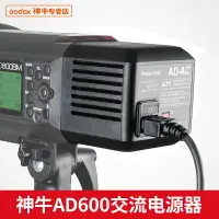 在飛比找樂天市場購物網優惠-神牛AD-AC外拍燈AD600W 室內電源適配器220V交流