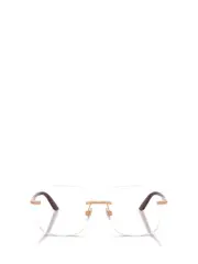 square-frame glasses 57 White