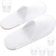 FOMIYES 6 Pack Spa Slippers for Men Bulk Disposable Slippers Non-slip for Hotel Spa Home