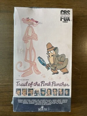 SEALED Trail Of The Pink Panther Beta-not VHS Betamax CBS FOX Watermarks Rare
