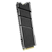 Heatsink of SSD JEYI Cooler II iCold-2 M.2 SSD Aluminum Heatsink, Compatible with Sony PS5. NVME NGFF M.2 2280 Sheet Hard Disk Cooler Thermal Conductivity Silicon Pads [SEVOEM000072]