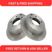 2 Rear Brake Rotor Pair Set for Sebring Lancer Jeep Compass Avenger (for: Jeep)