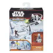 Star Wars The Force Awakens Micro Machines R2-D2 Playset Chewbacca Snowspeeder
