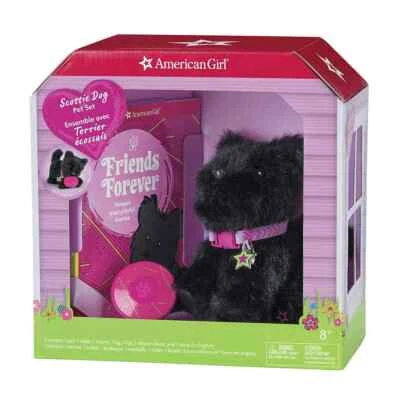 American Girl SCOTTIE PUPPY SET - POSABLE - ADOPTION KIT - RETIRED - NEW IN BOX
