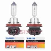 2 pc Philips Front Fog Light Bulbs for Smart Forfour Fortwo 2008-2017 cg (for: Smart)