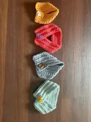 Handmade dog and/or cat scarves - Four different sizes, sold individually