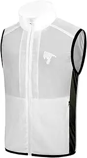 [WFEI] Summer Fan Cooling Vest Men Women Air Conditioning Cool Coat Outdoor Sleeveless Jacket USB Charing Smart Fan Clothing,White,L