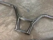 RETRO HARO BMX HANDLEBAR CHROME PLATED 710mm VINTAGE LITTLE RUSTY NOS