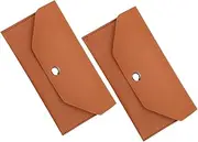 [SAFIGLE] 2pcs Mail Sack Handbags Money Bifold Wallet Women Clear Purse for Women Ladies Clear Stadium Purses Tote Messenger Pouch Wallets Pocket Cash Women Bag Women's Purse Leather