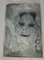 Vintage Black Plastic Eva Gabor Travel Wig Saver New