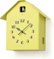 Lemnos Clock Dachs Cuckoo RF20-03YE Wall Clock Yellow RYOSUKE FUKUSADA Wood New