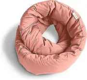 Travel Pillow - Home Travel Soft Neck Scarf Support Sleep Pink