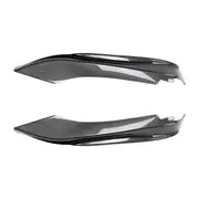 For -4 Series F32 F33 F36 2014-2020 Front Bumper Lip Angle Diffuser Splitter Spoiler Protector Carbon Fiber Carbon Fiber Pattern