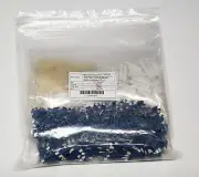 LC/UPC Duplex Epoxy & Polish Connector, SM Blue, 2mm Boot, Pre-Radiused (100 pk)