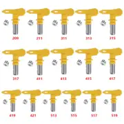 16 PCS Airless Spray Gun Tips Nozzle Tungsten Steel Spray Gun Tips Nozzle Sets
