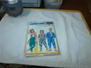 Burda 6074 Girls Jacket-Top-Pants Size 10 to 15 Kids Easy Sewing Pattern