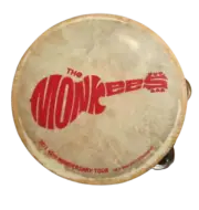 NEW Monkees TAMBOURINES Size 8 Inch CP Brand Single Row Jingles Calf Skin Heads