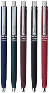 Reynolds Jetter AeroSoft Fine Point Ball Pen, 0.7 mm Tip Size, Blue (Pack of 5)
