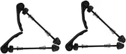 Yardwe Mountain Bike Hub Car Wheel Lock Accessories for Bike Locks Locking Skewer for Bike Mountain Bike Wheels Locking Bike Locking Skewer Metal Bike Part Bicycle Part Black Alloy