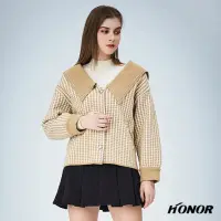 在飛比找momo購物網優惠-【HONOR 山形屋】水手服造型格紋外套(MOMO獨家限定)