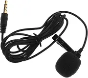 LIGIGWASH 1Set Lapel Microphone Professional Omnidirectional Condenser Mic with Cable for Streaming Podcasting Compatible with Phones Laptops and Cameras Noise Reduction