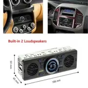 12V Bluetooth Car Stereo MP3 Player Support Hands-Free Calls Built in 2 Speakers (for: Volvo)