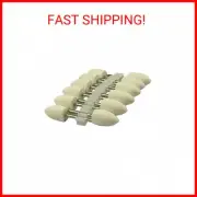 12 mm Wool Felt Polishing Bits, Felt Buffing Tips for Dremel Rotary Tool (12ct)