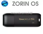 Zorin OS 17.3 CORE 64 Bt On a FAST 32 Gb Usb Drive Linux Bootable Live / Install